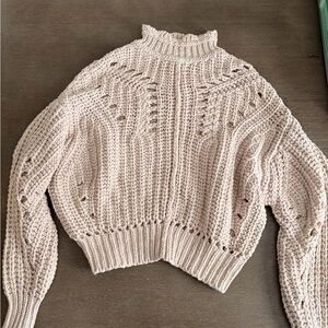 Isabel Étoile Marant Beige Turtleneck Sweater size 36